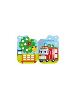 Auzou Gommettes formes L'aventure de petit camion de pompier - Discount