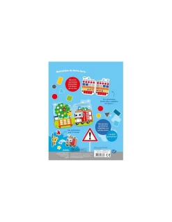 Auzou Gommettes formes L'aventure de petit camion de pompier - Discount