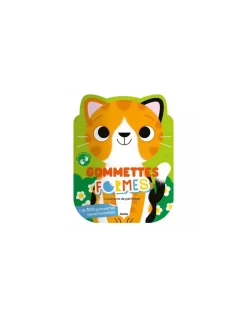 Auzou Gommettes formes L'aventure de petit chat - Clearance