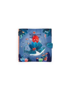 Moulin Roty Grand livre tissu d'activités Les aventures de Paulie - New