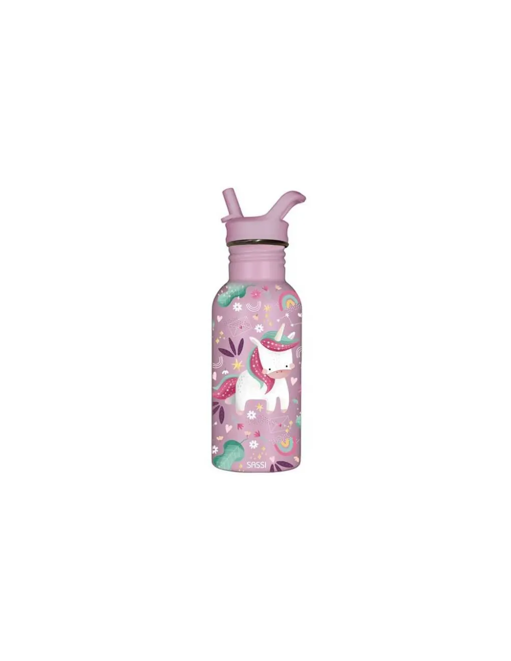 Sassi junior Grande gourde Sparkly la licorne - Sassi