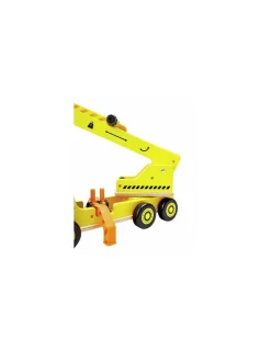 Hape Toys Grande grue de chantier en bois - Hape Sale