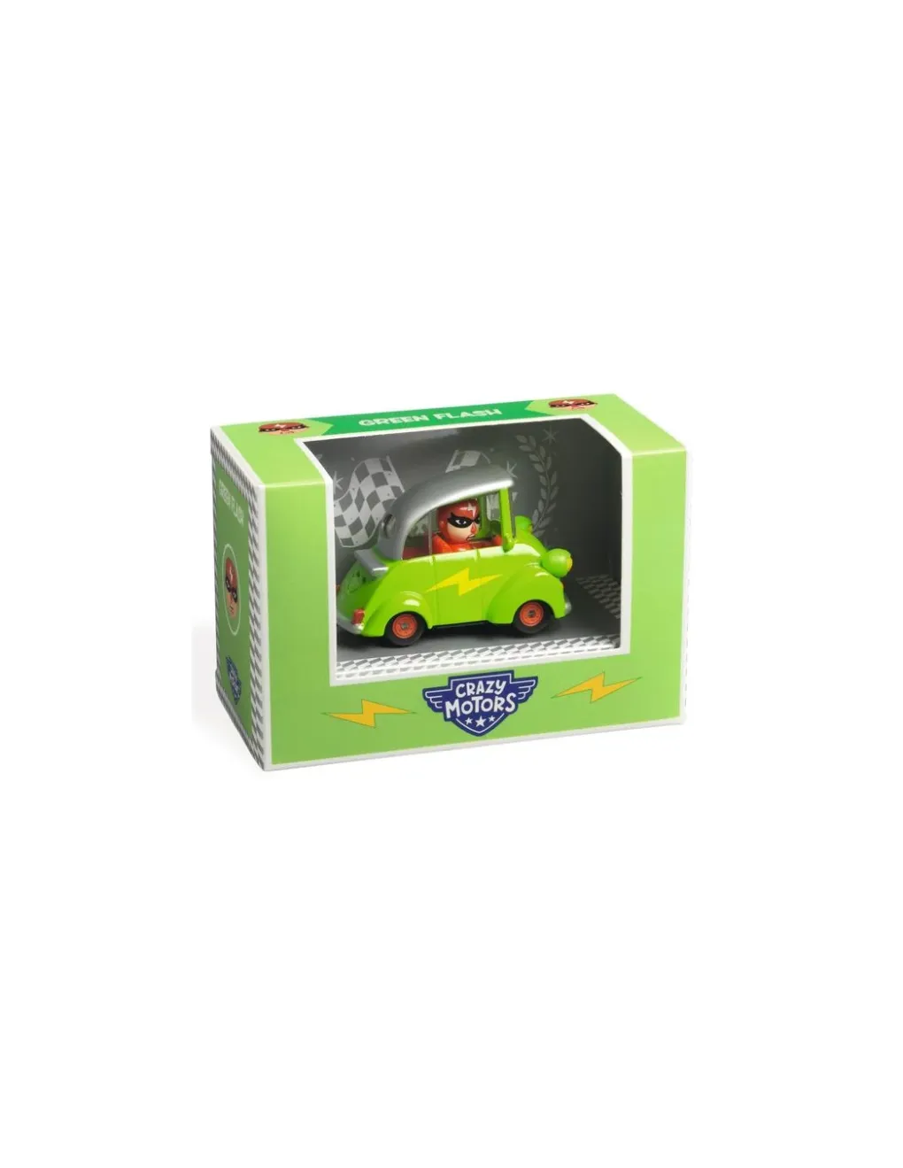 Djeco Green flash Crazy Motors -