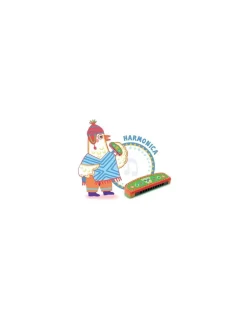 Djeco Harmonica Animambo - New