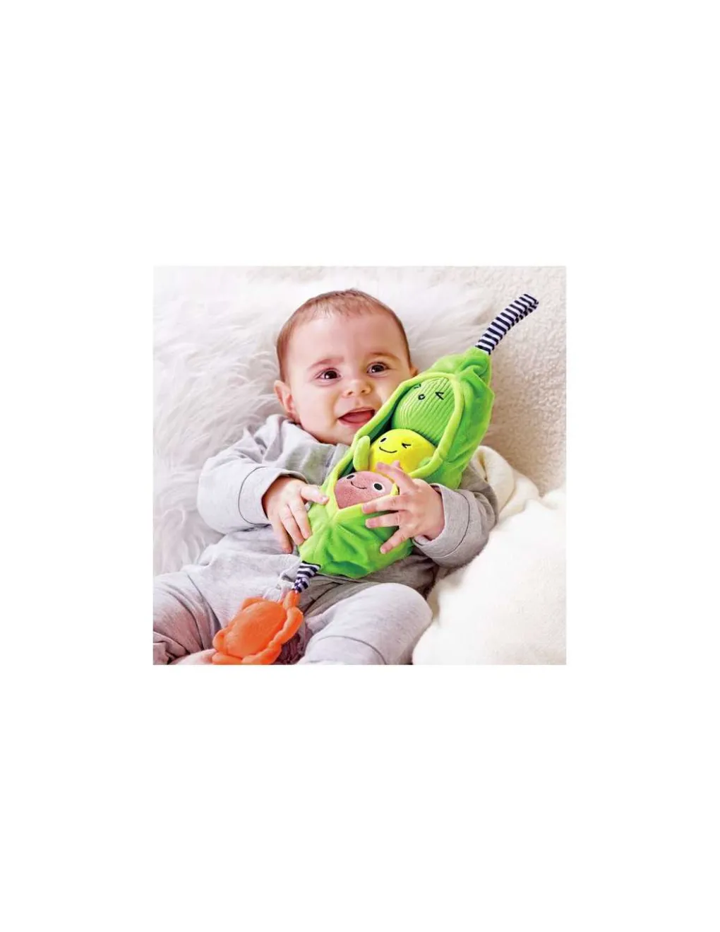 Hape Toys Hochet 3 petits pois - Hape