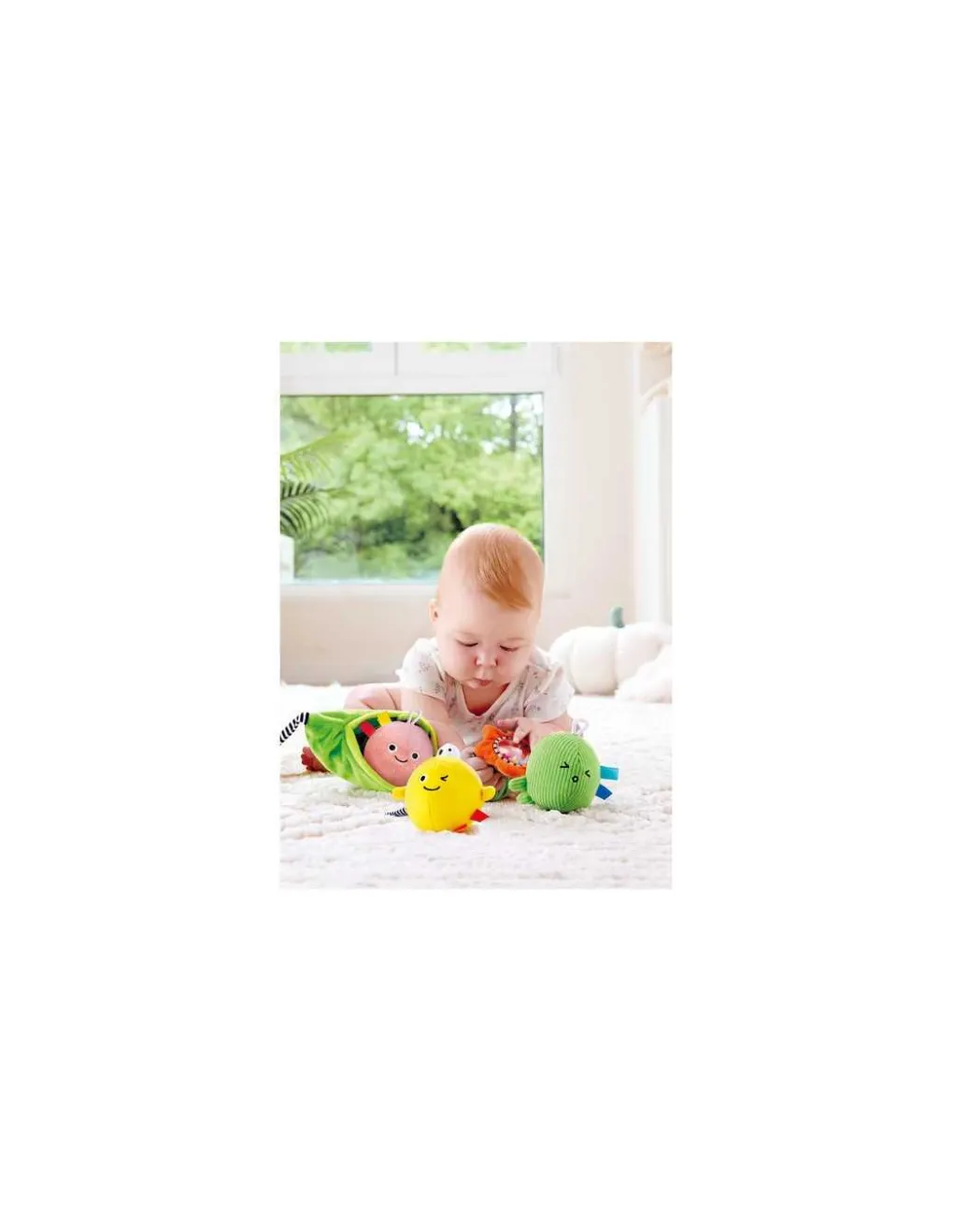 Hape Toys Hochet 3 petits pois - Hape