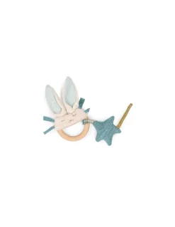 Moulin Roty Hochet anneau bois lapin bleu La petite école de danse - Sale