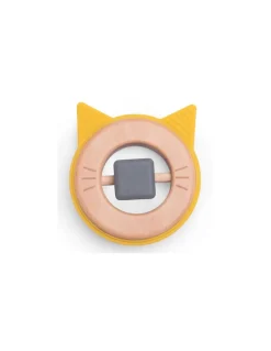 Moulin Roty Hochet anneau de dentition chat Les Moustaches - Discount