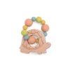 Moulin Roty Hochet anneau de dentition tortue Trois Petits Lapins - New