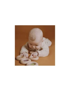 Petit Boum Hochet sensoriel kiwi - Clearance