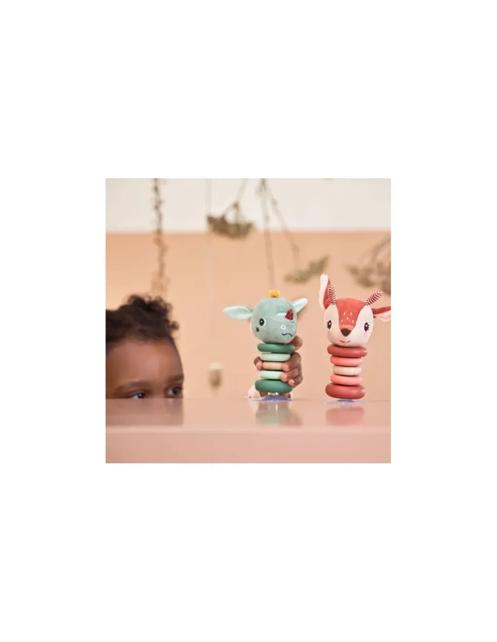 Lilliputiens Hochet swing à ventouse Joe le dragon - Clearance