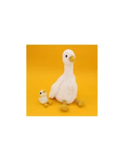 Les Deglingos Jébongou l'oie blanche maman bébé - Les Ptipotos by Déglingos Best