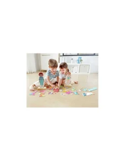 Hape Toys Je m'habille avec mes vêtements aimantés - Hape New