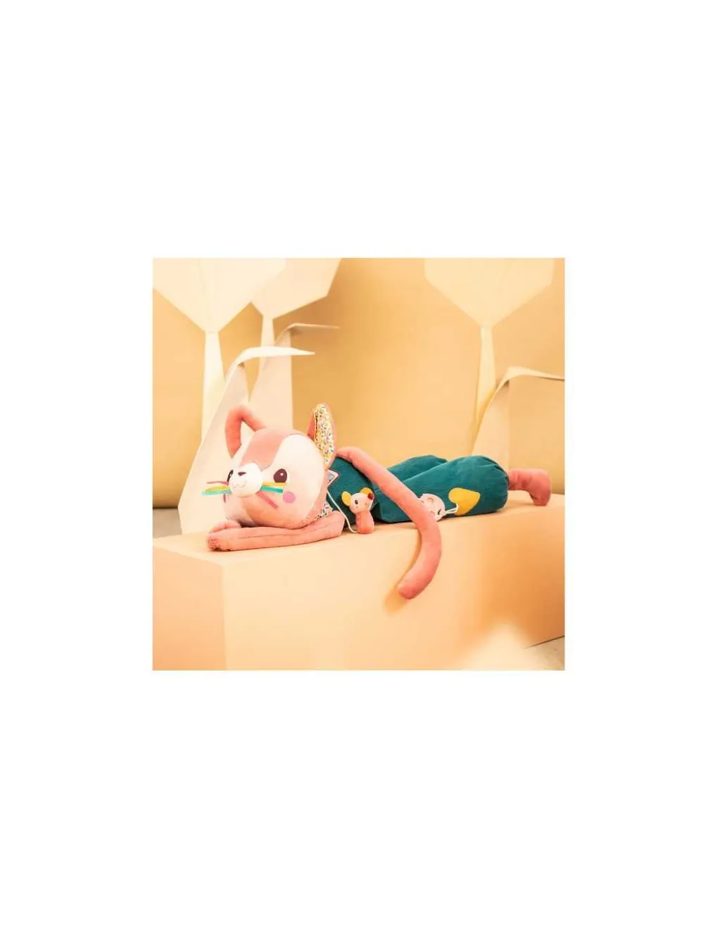 Lilliputiens Jeanne grand chat d'activités - Discount