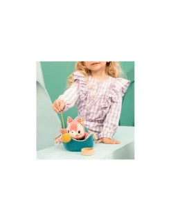 Lilliputiens Jeanne le chat et son panier - Outlet