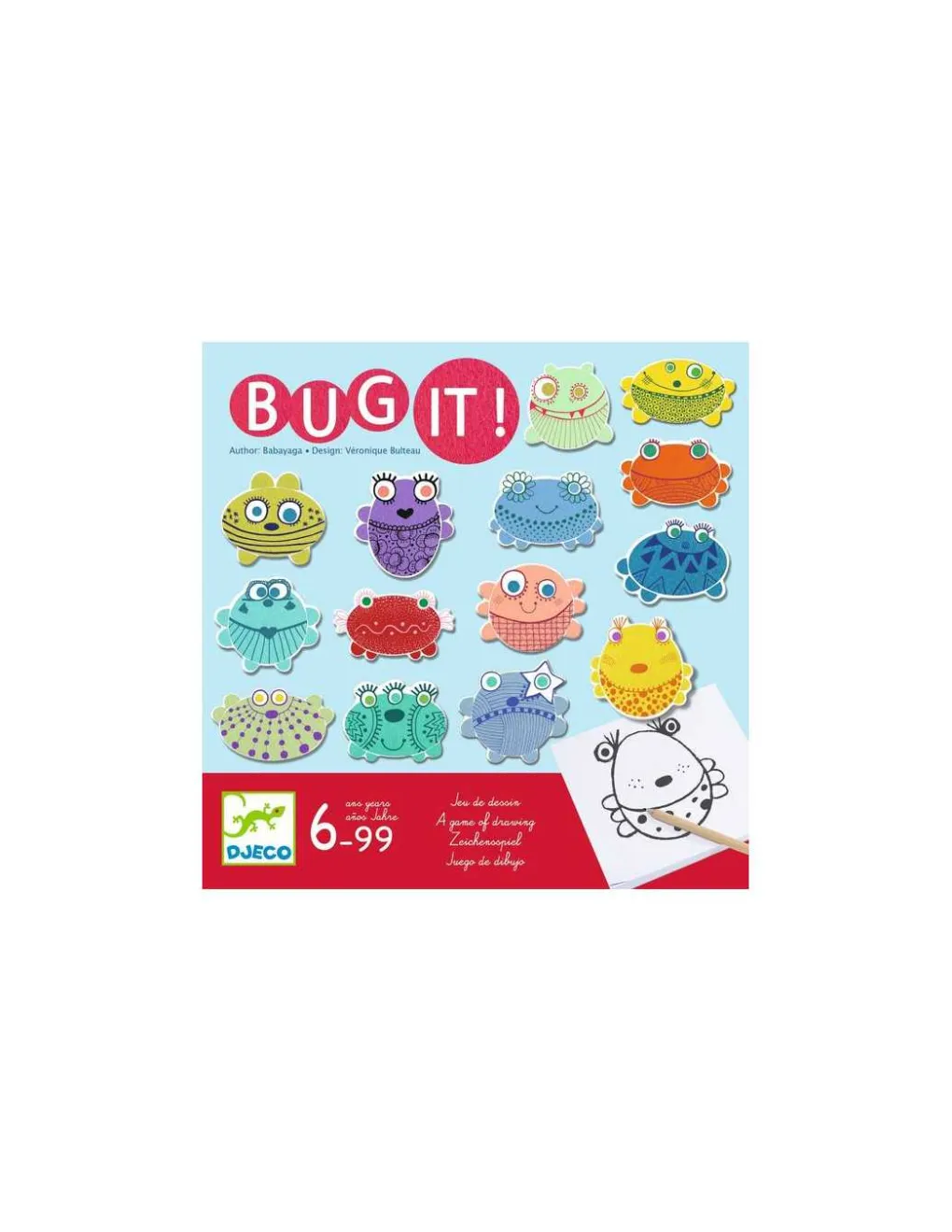 Djeco Jeu Bug It - Clearance