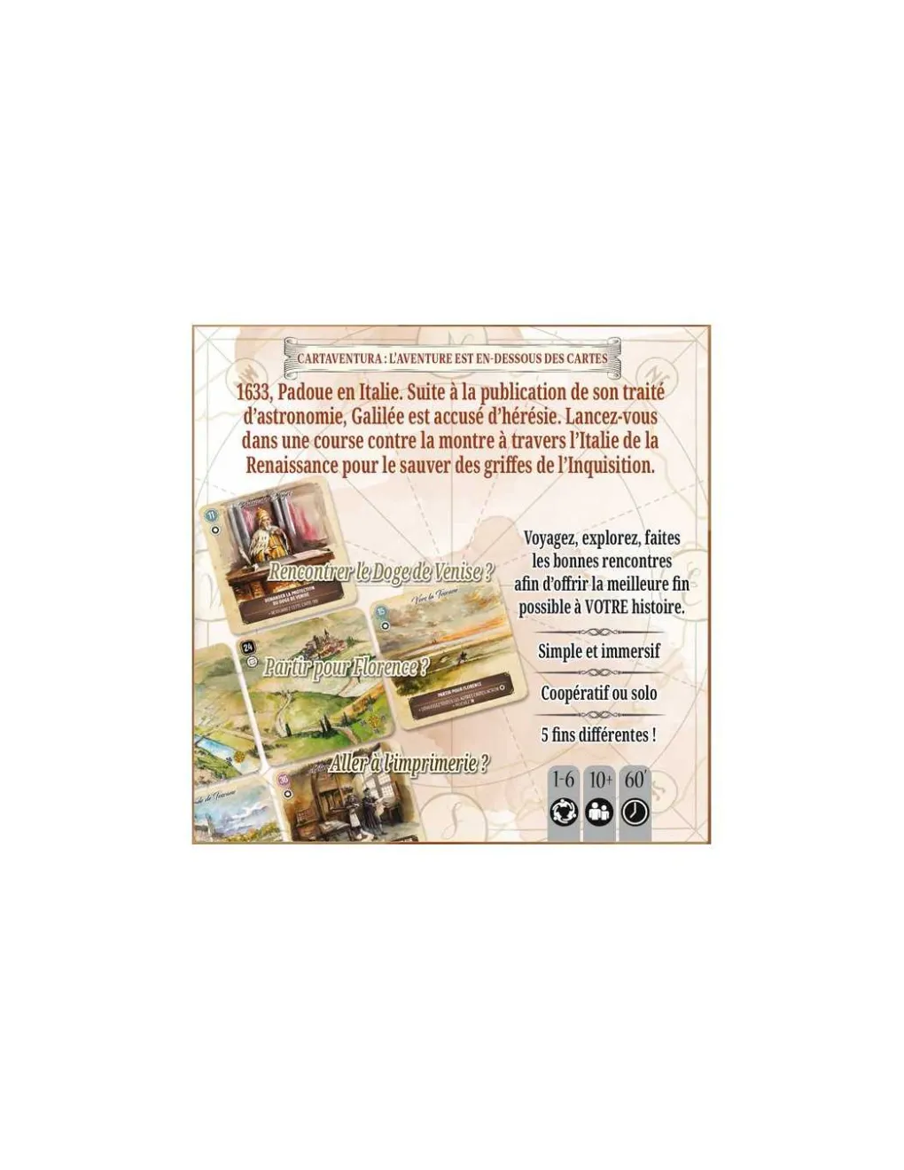 Blackrock Games Jeu Cartaventura : Cosmologia Discount