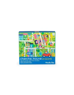 Moulin Roty Jeu Cherche, trouve et raconte Les Popipop -