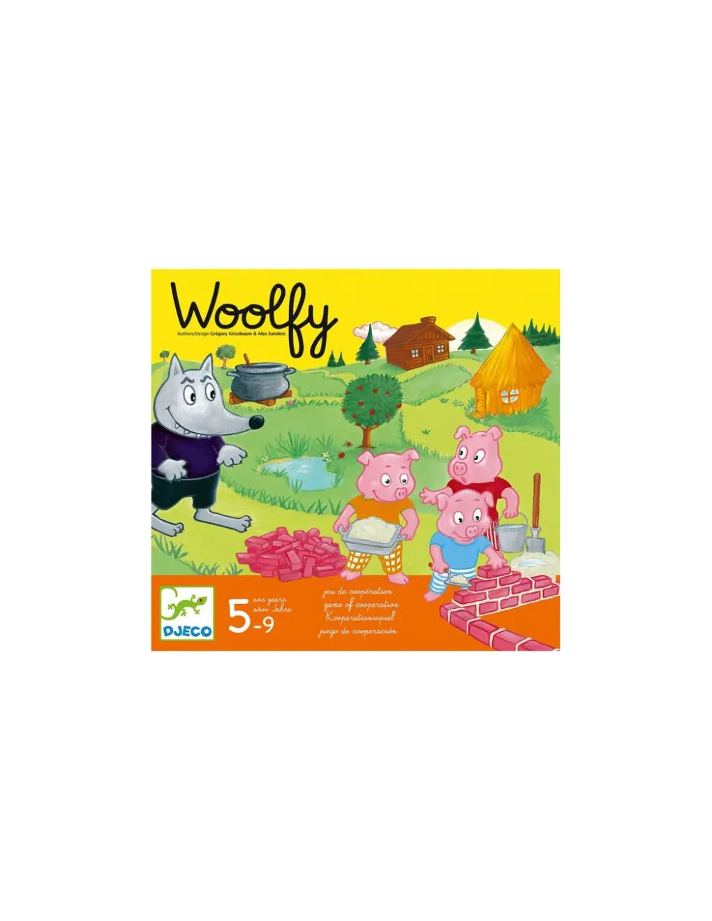 Djeco Jeu coopératif Woolfy - Sale