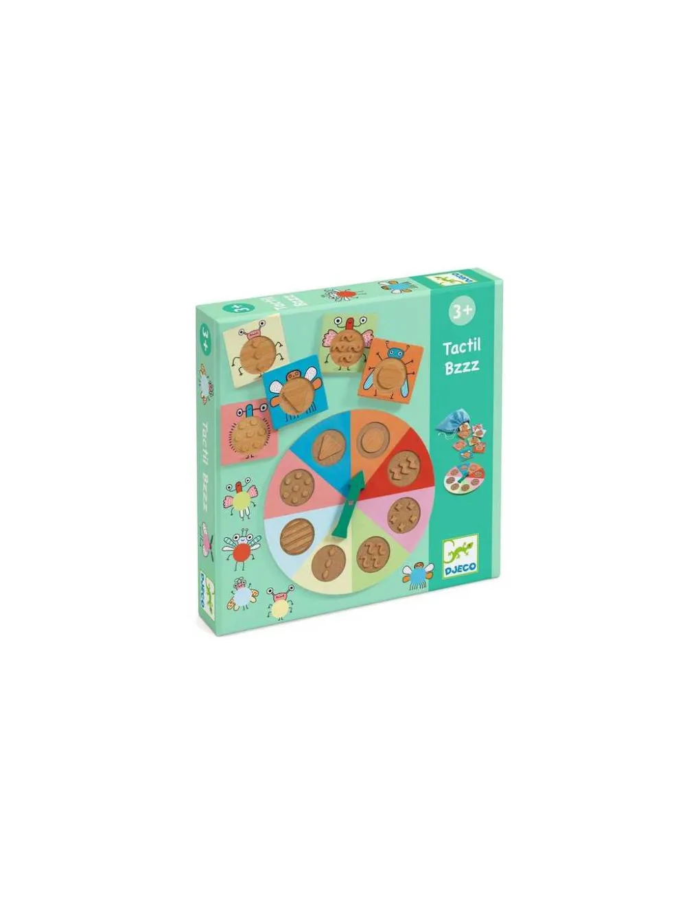 Djeco Jeu d’association Tactil Bzzz - Discount