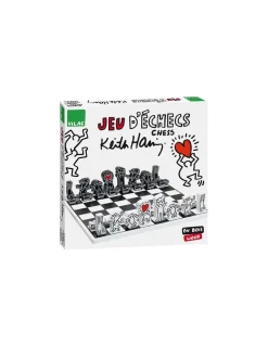 Vilac Jeu d'échecs Keith Haring - Hot