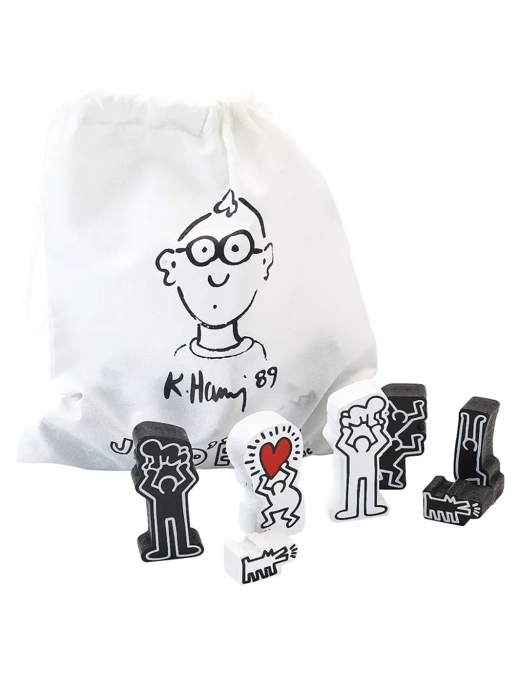 Vilac Jeu d'échecs Keith Haring - Hot