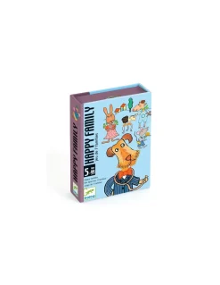 Djeco Jeu de 7 familles Happy family - Sale
