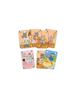 Djeco Jeu de 7 familles Happy family - Sale