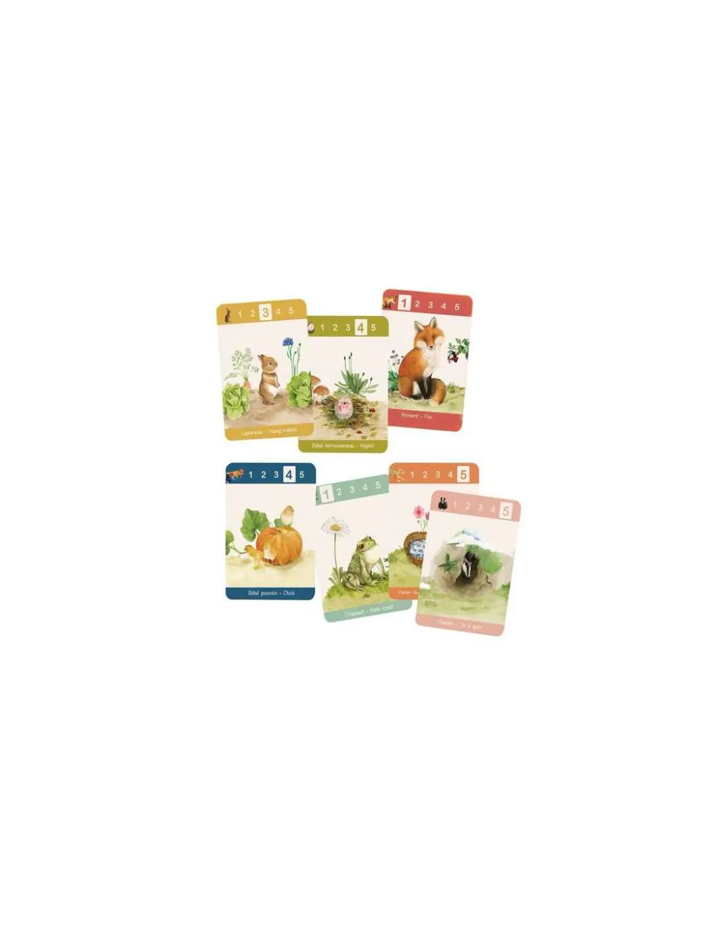 Moulin Roty Jeu de 7 familles Le Jardin -