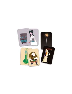 Djeco Jeu de carte Magic school - New