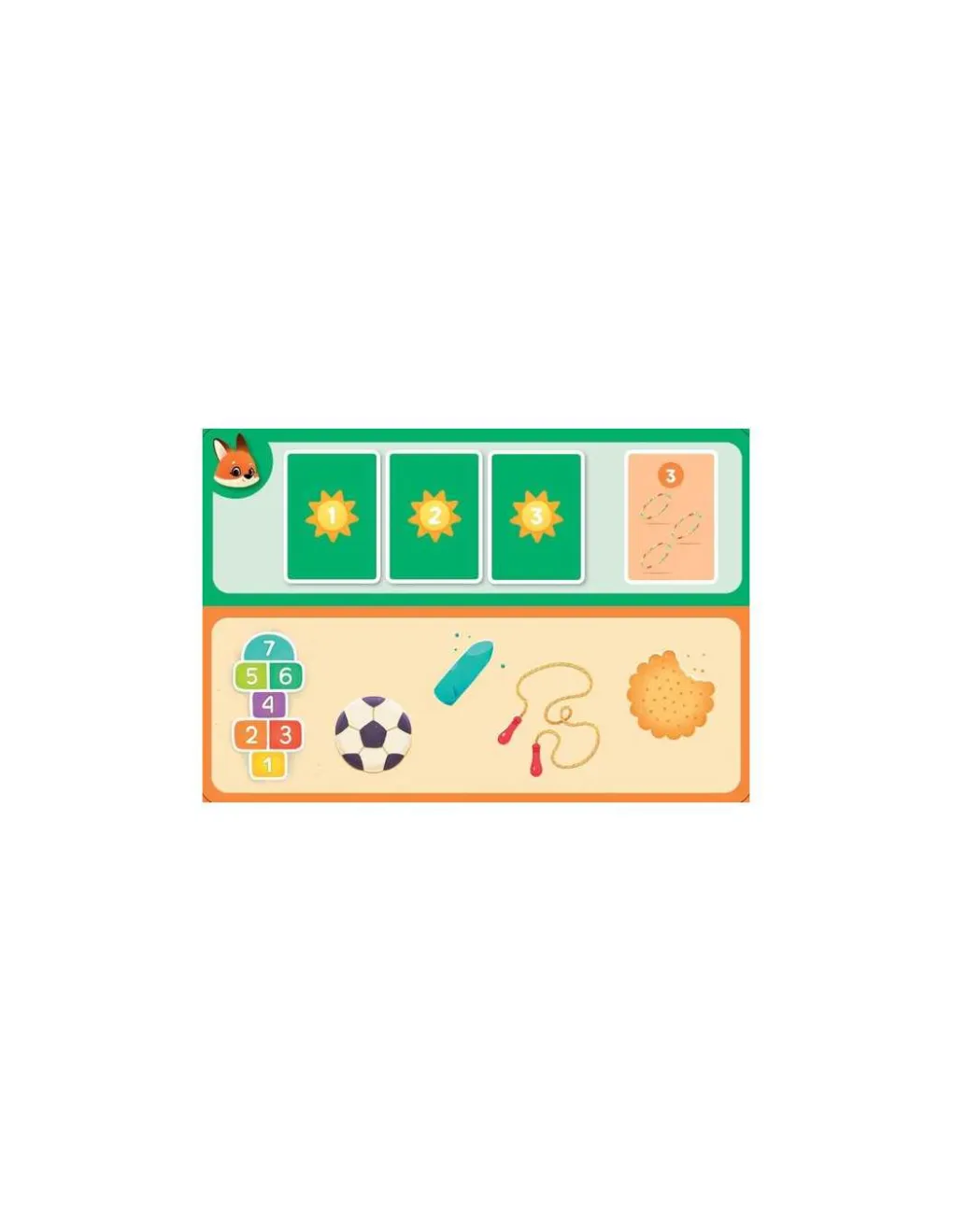 Auzou Jeu de cartes 1,2,3 soleil! - Discount
