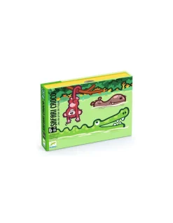 Djeco Jeu de cartes Safari croco - Sale