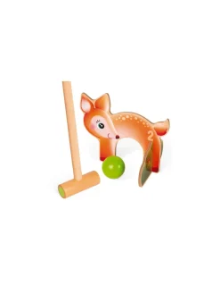 Janod Jeu de croquet animaux de la forêt - New