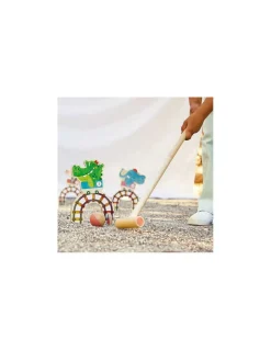 Janod Jeu de croquet Grand huit Applepop - Hot