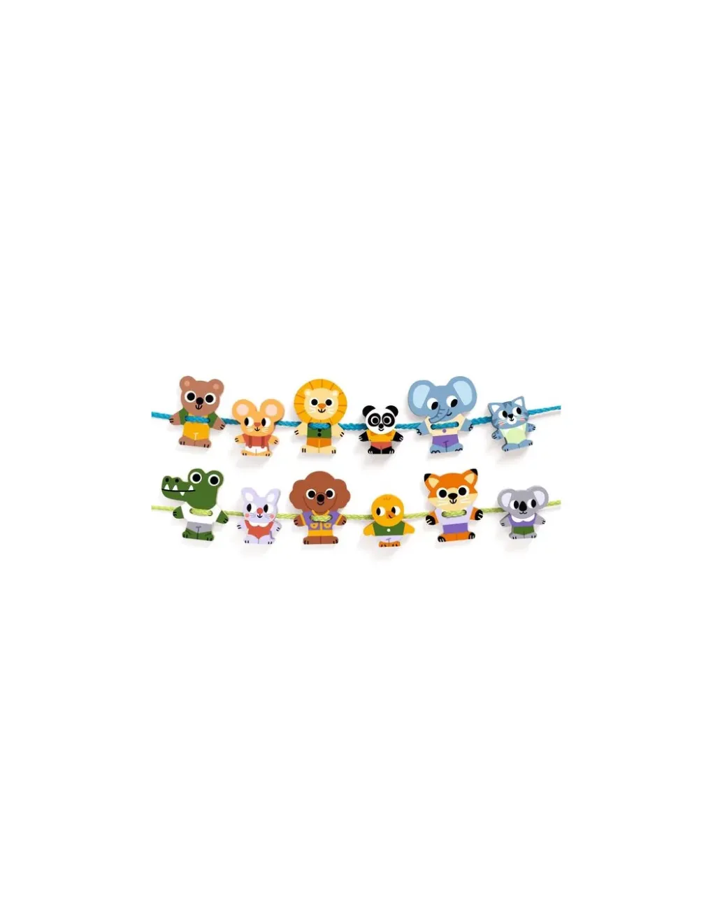 Djeco Jeu de laçage FilaFriends - Best