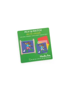 Moulin Roty Jeu de logique Mix and Match Les Loufoques - Best
