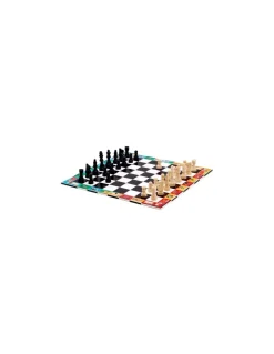 Djeco Jeu d'Echecs et de Dames en mallette - New