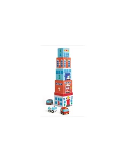 Djeco Jeu d'empilage TopaniCar - Discount