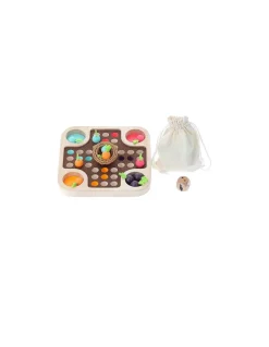 Vilac Jeu des petits chevaux, petites carottes - Clearance