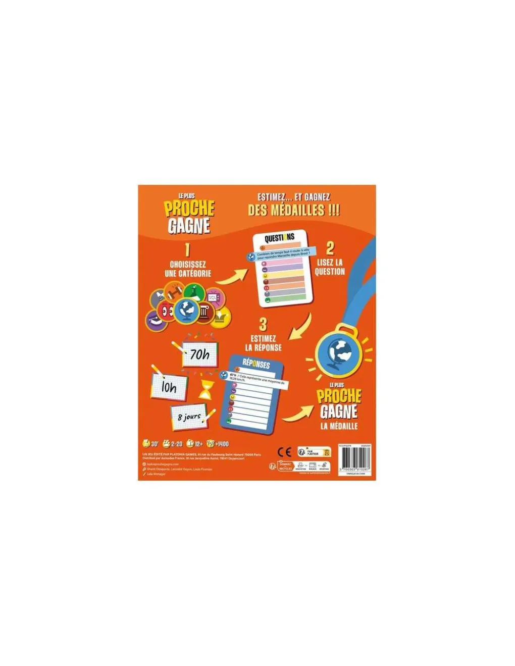 Asmodee Jeu Le plus proche gagne Online