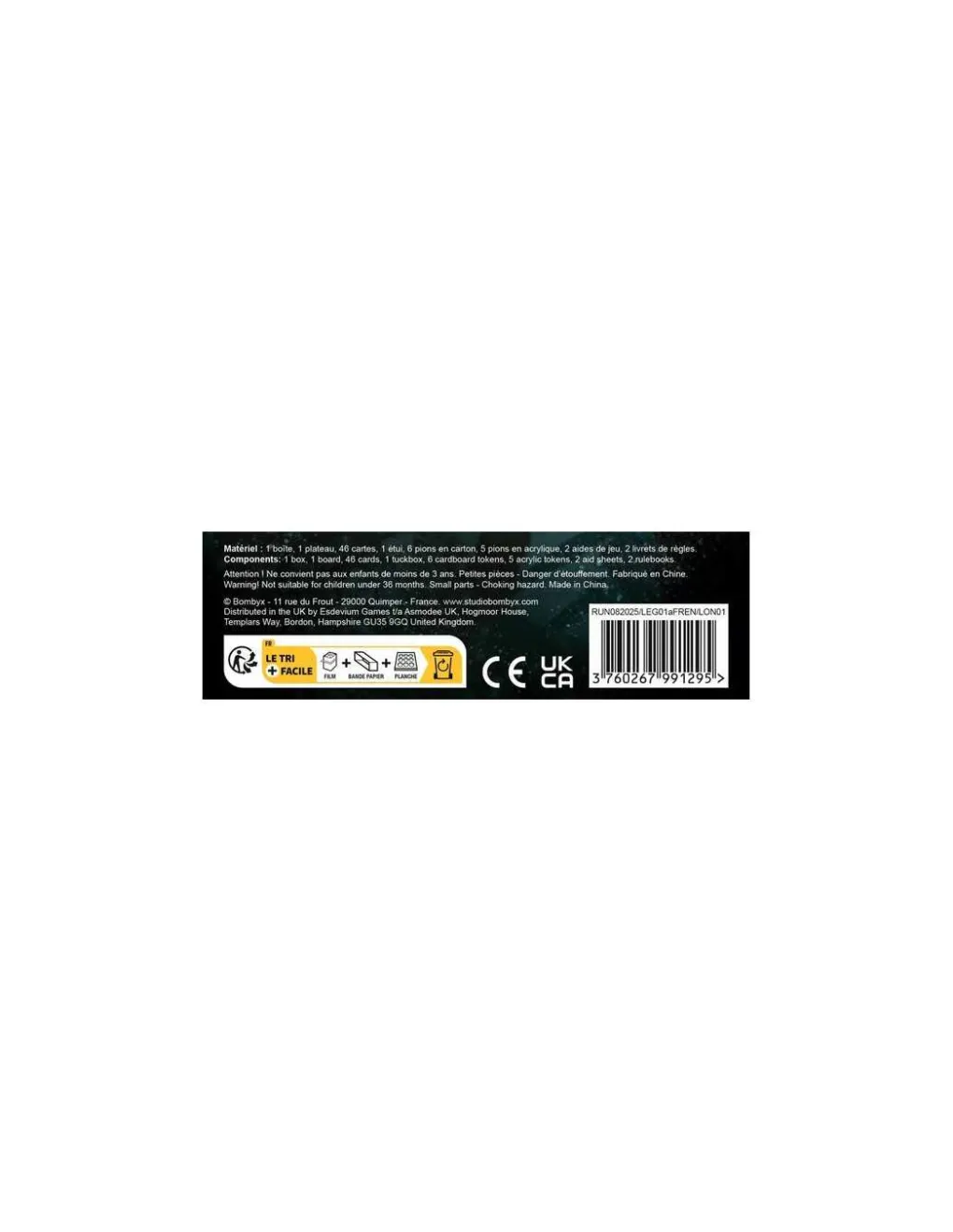 Asmodee Jeu Legions : Abyss Universe - Necrocampe Discount