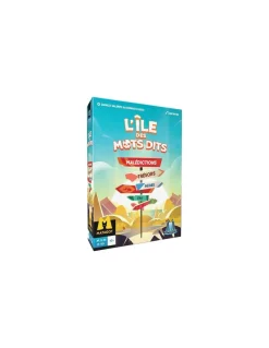 Asmodee Jeu l’Ile des Mots Dits - Matagot Discount