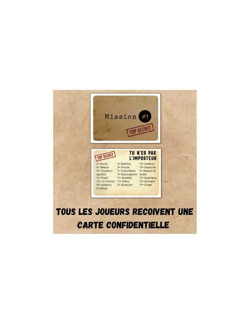 Gigamic Jeu L'Imposteur Outlet