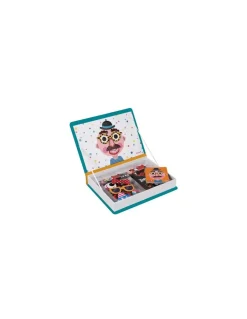 Janod Jeu Magnetibook Crazy face - Clearance