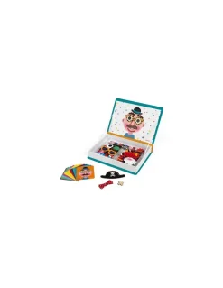 Janod Jeu Magnetibook Crazy face - Clearance