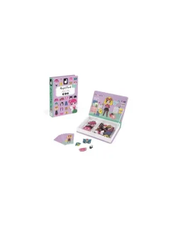 Janod Jeu Magnetibook Fille - Hot