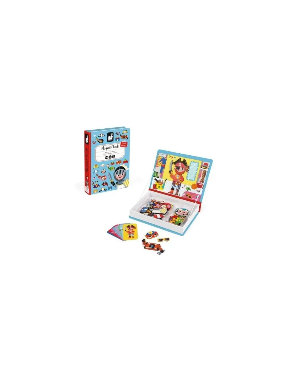 Janod Jeu Magnetibook Garçon - Clearance