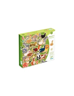 Djeco Jeu magnétique bois Magnimo - Clearance