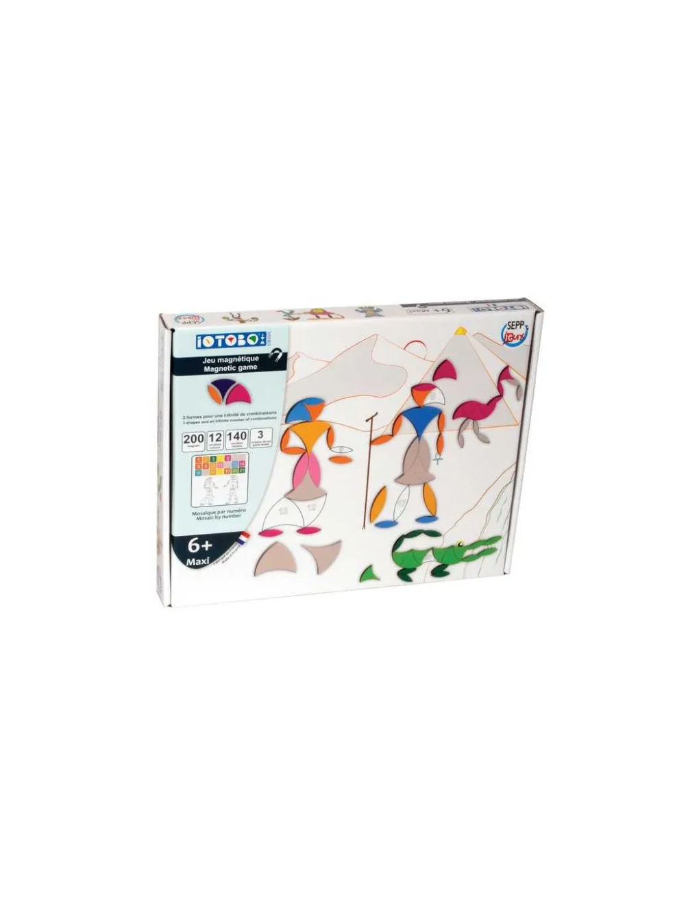 SEPP Jeux Jeu magnétique iOTOBO 6+ Maxi Clearance