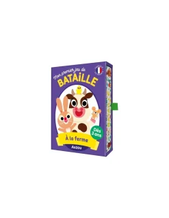 Auzou Jeu Mon premier jeu de bataille à la ferme - Sale